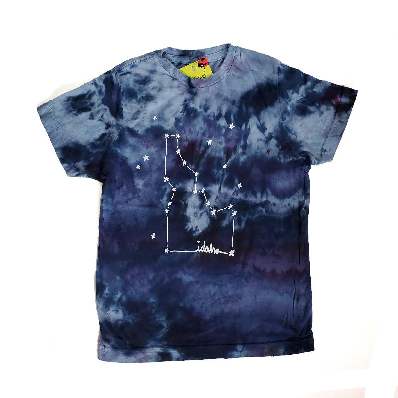 Ice dyed apparel