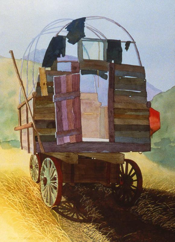 Basque Sheep Wagon