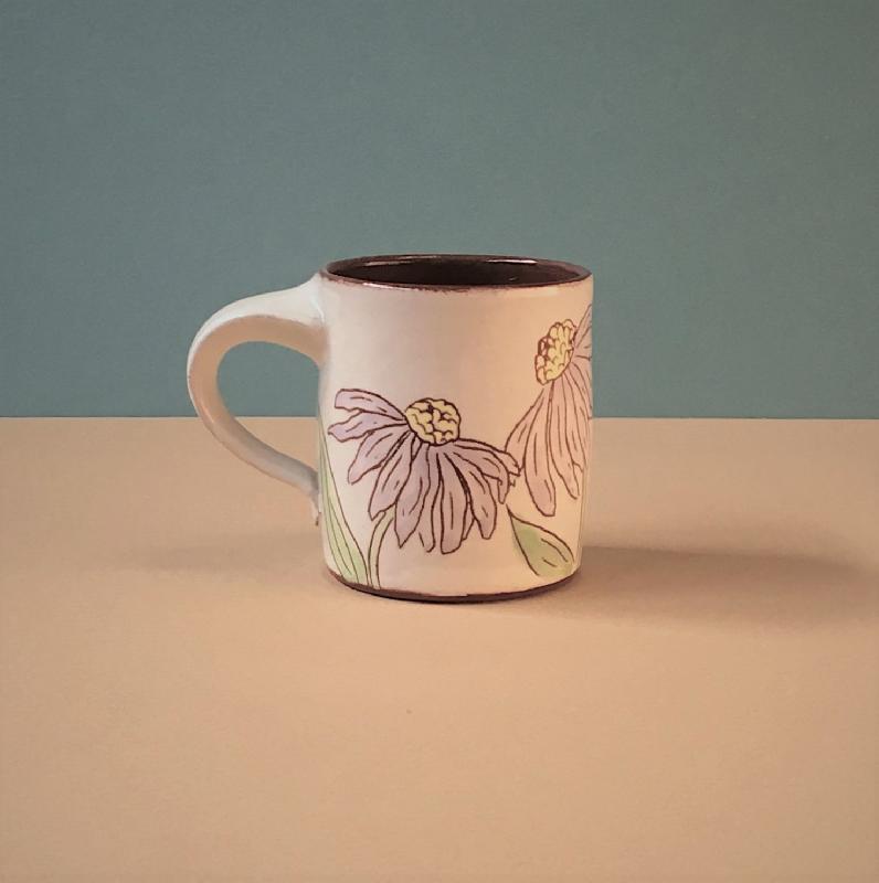 Coneflower mug